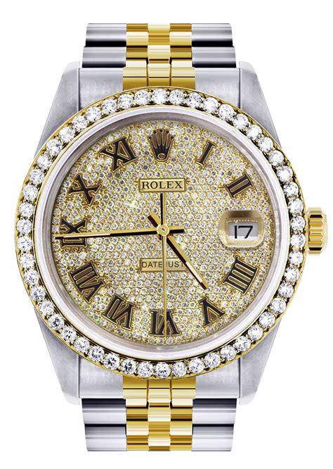 exotic diamonds rolex|rolex with diamonds men's.